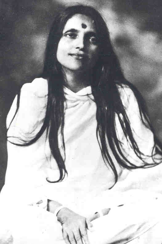 A picture of Anandamayi Ma