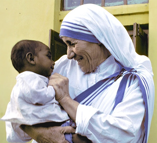 A picture of Mother Teresa