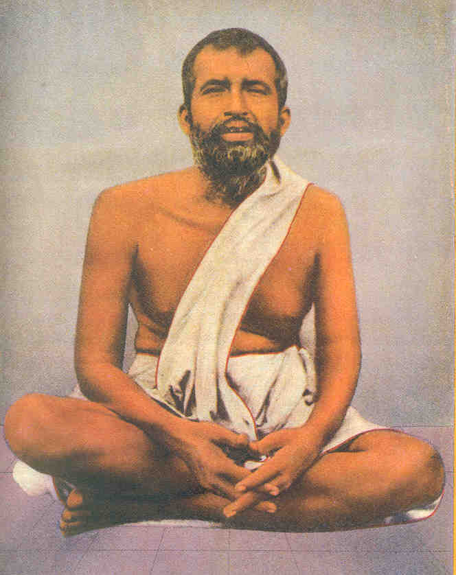 Ramakrishna in meditation